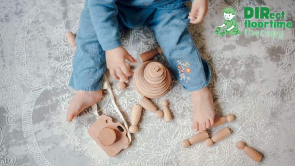 Sensory diet autism example, a child is immersed in tactile play with sand, shaping figures to enhance creativity and sensory input.
