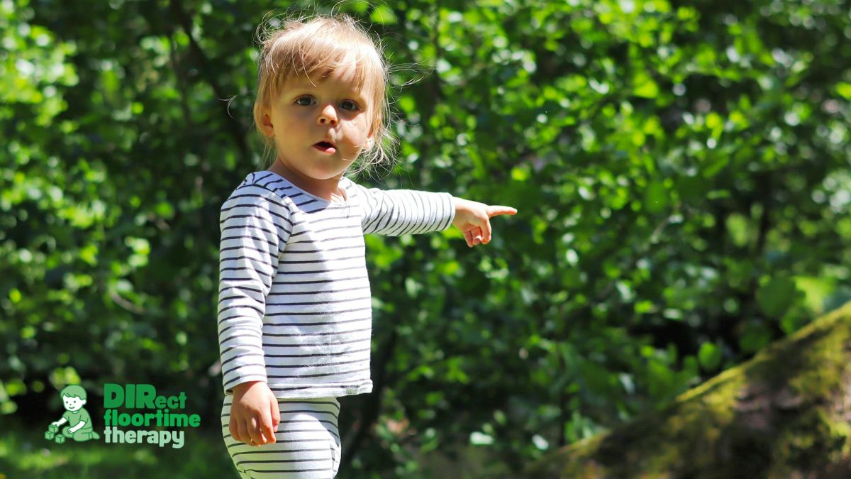 Child Points at Nothing