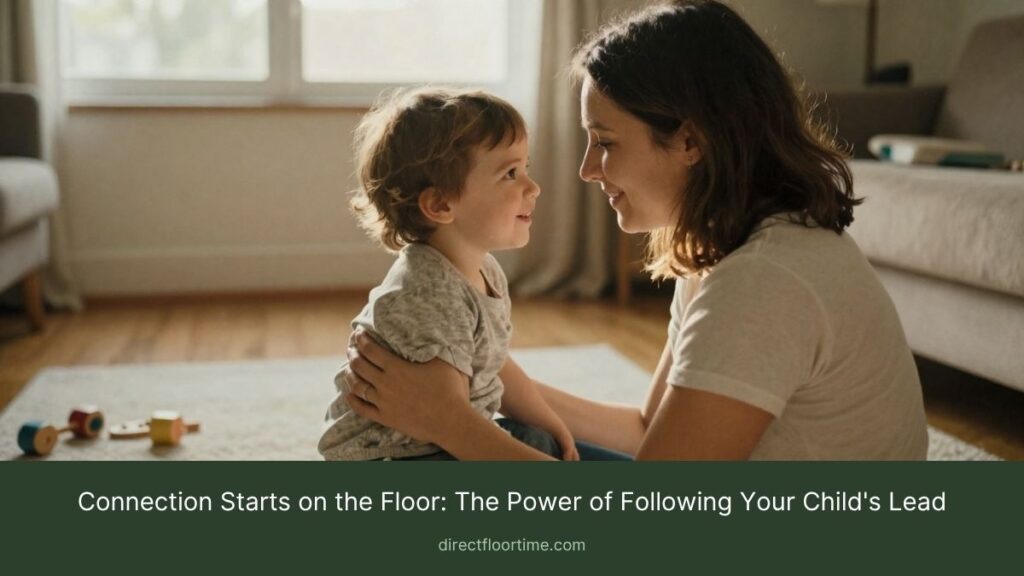 Does My Child Have Autism or Is It Just a Phase? Early Signs NJ Parents Should Never Wait Out 3 A mother and young child playing together at home, face to face on the floor